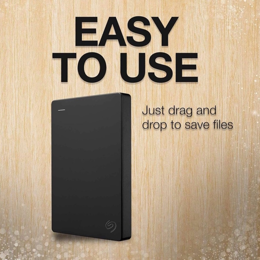 Seagate 2TB Black Portable Drive with USB3.0 Cable - Picture 6 of 9
